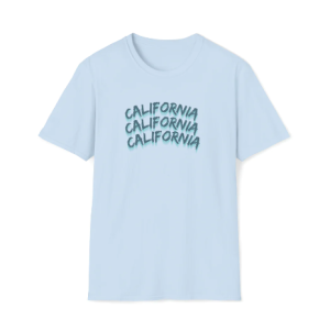California Tripple Unisex Softstyle T-Shirt