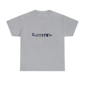 California Unisex Cotton T-Shirt, California Print Tee